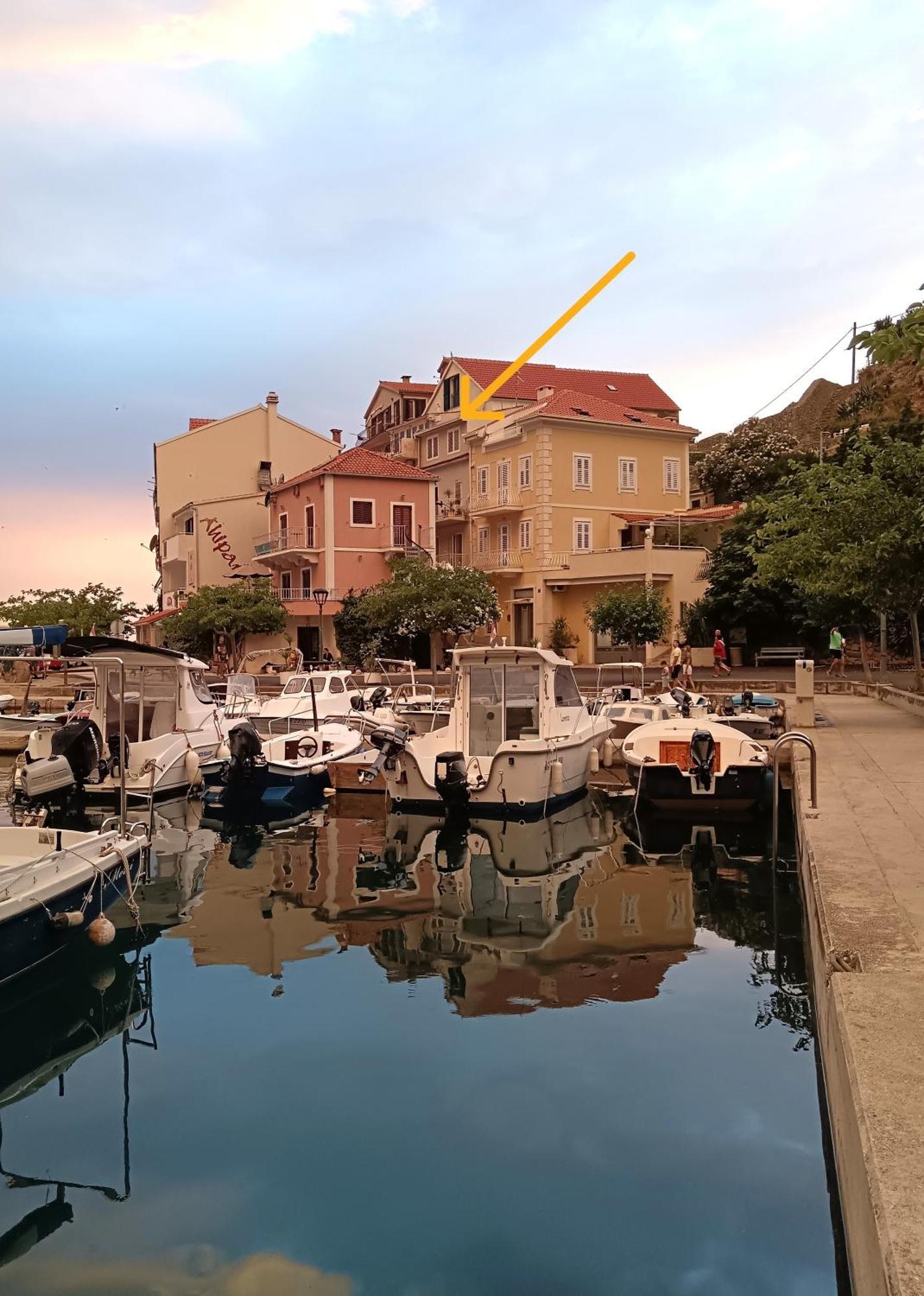 Studio With Magic View Podgora Luaran gambar